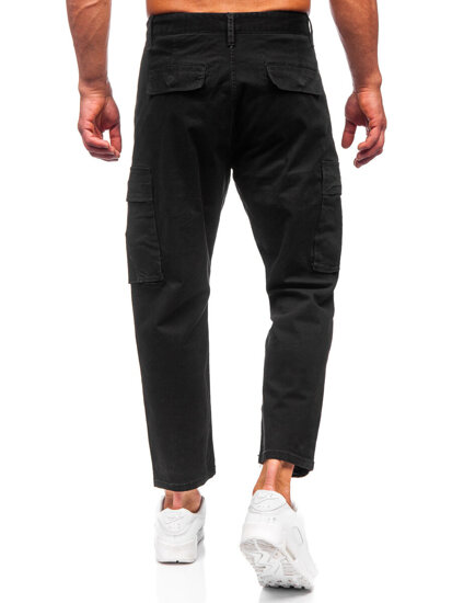 Homme Pantalon cargo Noir Bolf 77323