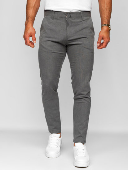 Homme Pantalon chino Graphite Bolf 0042