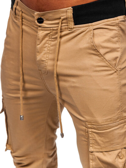 Homme Pantalon de jogging cargo Camel Bolf MP0208K