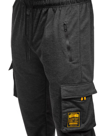 Homme Pantalon de jogging cargo Graphite Bolf JX6359