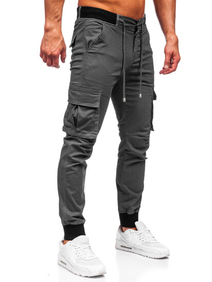 Homme Pantalon de jogging cargo Graphite Bolf MP0208GS