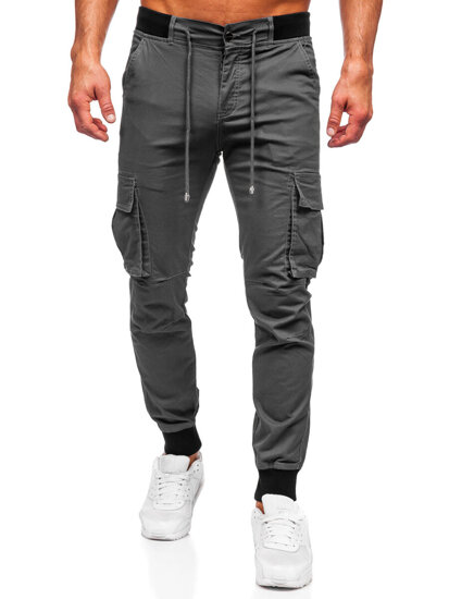 Homme Pantalon de jogging cargo Graphite Bolf MP0208GS