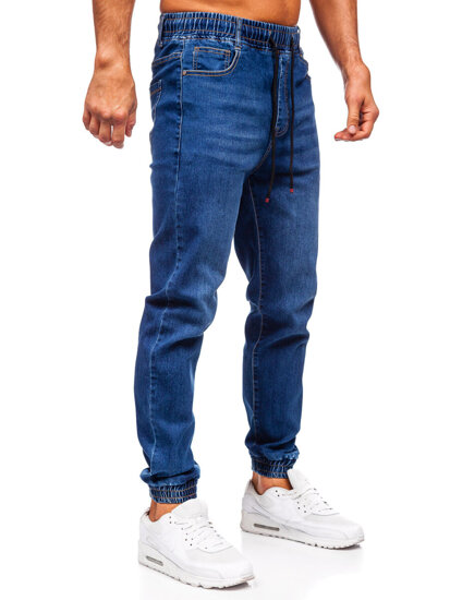 Homme Pantalon de jogging en jean Bleu foncé Bolf 8169