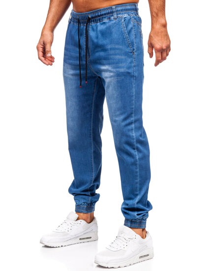 Homme Pantalon de jogging en jean Blue Bolf 8153