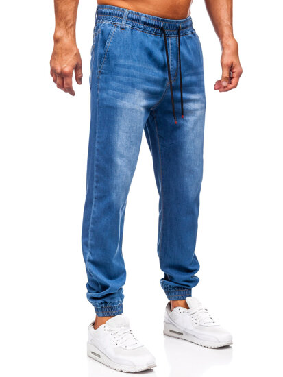 Homme Pantalon de jogging en jean Blue Bolf 8153