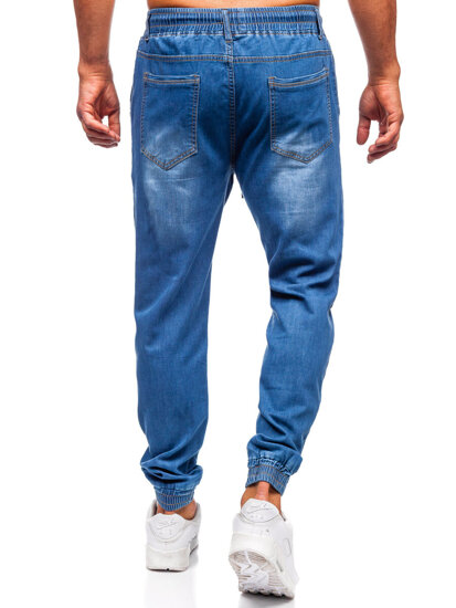 Homme Pantalon de jogging en jean Blue Bolf 8153