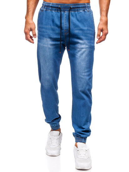 Homme Pantalon de jogging en jean Blue Bolf 8153