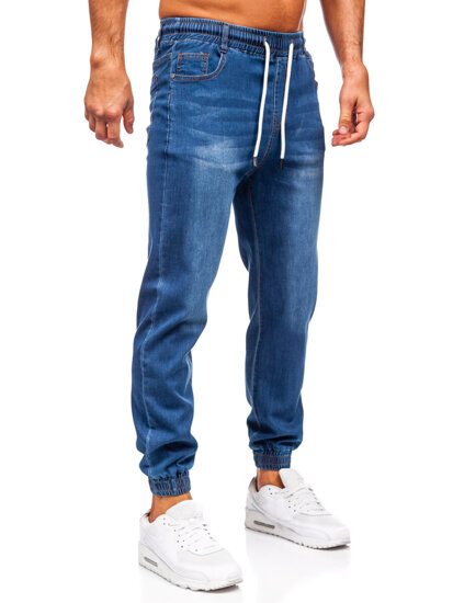 Homme Pantalon de jogging en jean Blue Bolf 8155