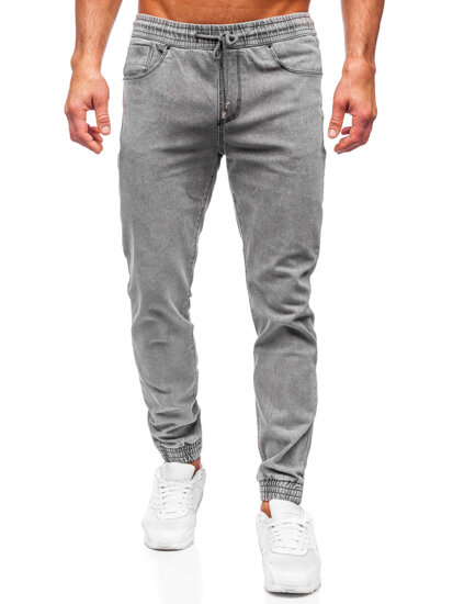 Homme Pantalon de jogging en jean Gris Bolf MP0272GC