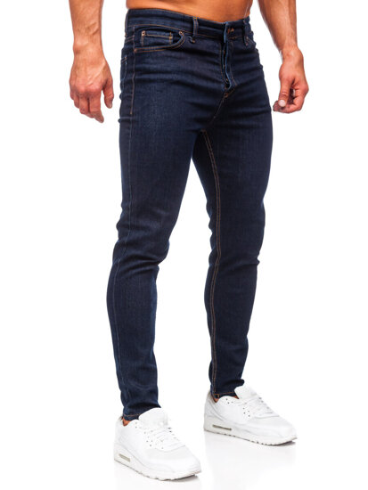 Homme Pantalon en jean regular fit Bleu foncé Bolf 5310