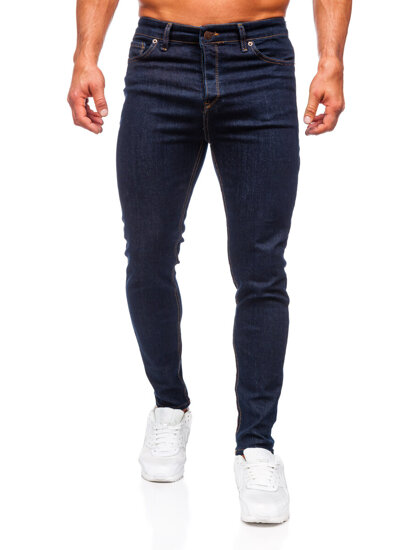 Homme Pantalon en jean regular fit Bleu foncé Bolf 5310