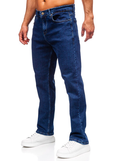 Homme Pantalon en jean regular fit Bleu foncé Bolf 5451