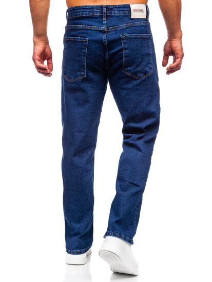 Homme Pantalon en jean regular fit Bleu foncé Bolf 5451