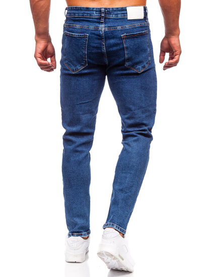 Homme Pantalon en jean regular fit Bleu foncé Bolf 6053