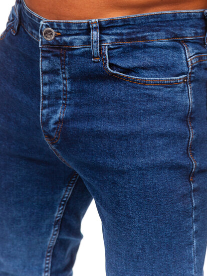 Homme Pantalon en jean regular fit Bleu foncé Bolf 6053