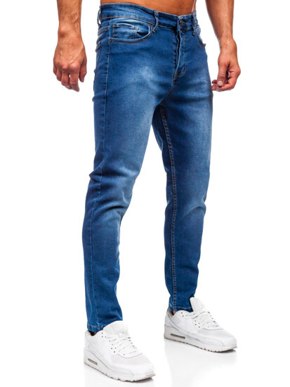 Homme Pantalon en jean regular fit Bleu foncé Bolf 6743