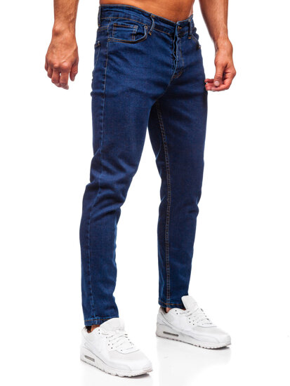 Homme Pantalon en jean regular fit Bleu foncé Bolf 6814