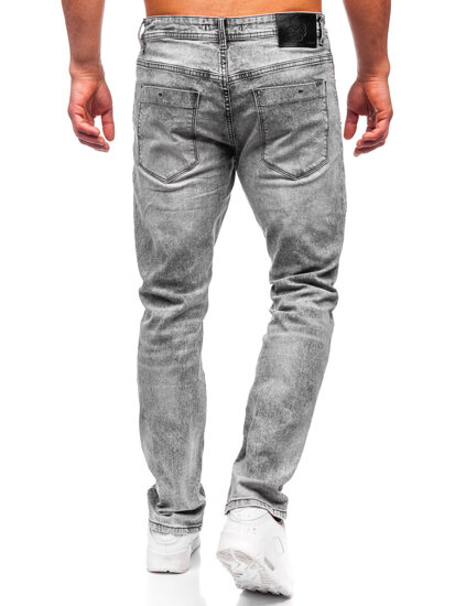 Homme Pantalon en jean regular fit Gris Bolf MP0154G