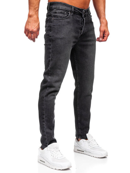 Homme Pantalon en jean regular fit Noir Bolf 6644