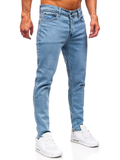 Homme Pantalon en jean slim fit Bleu Bolf 6480