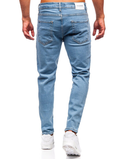 Homme Pantalon en jean slim fit Bleu Bolf 6480