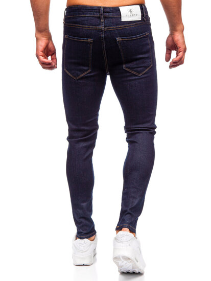 Homme Pantalon en jean slim fit Bleu foncé Bolf 5313