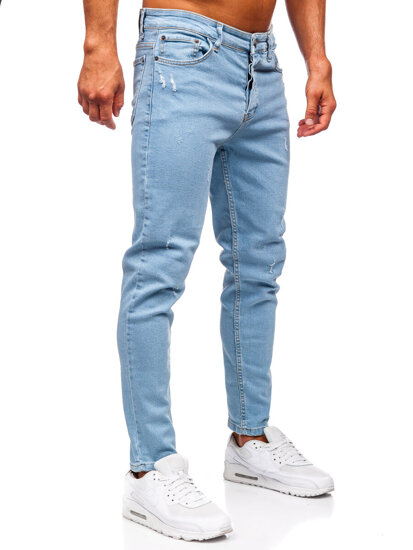 Homme Pantalon en jean slim fit Blue Bolf 6199