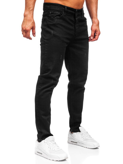 Homme Pantalon en jean slim fit Noir Bolf 6495