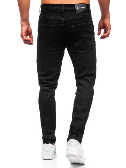 Homme Pantalon en jean slim fit Noir Bolf 6495