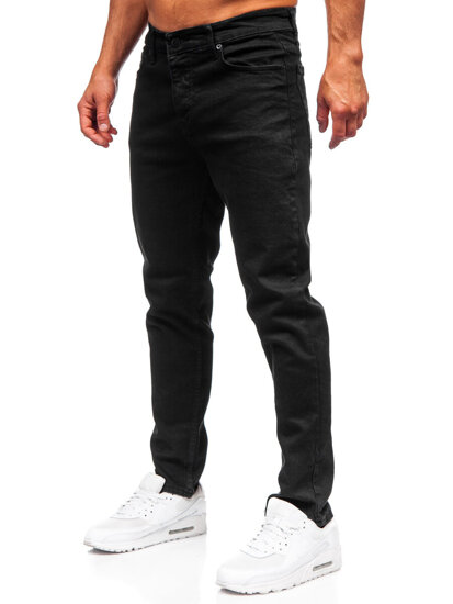 Homme Pantalon en jean slim fit Noir Bolf 6500