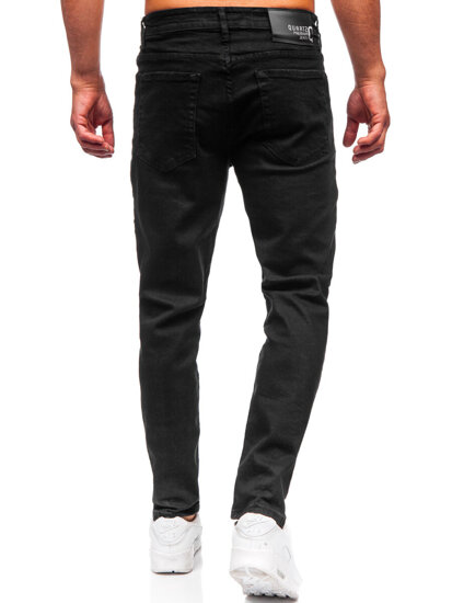 Homme Pantalon en jean slim fit Noir Bolf 6500