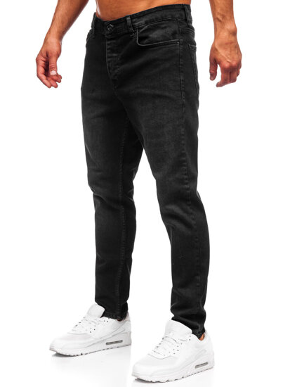 Homme Pantalon en jean slim fit Noir Bolf 6588