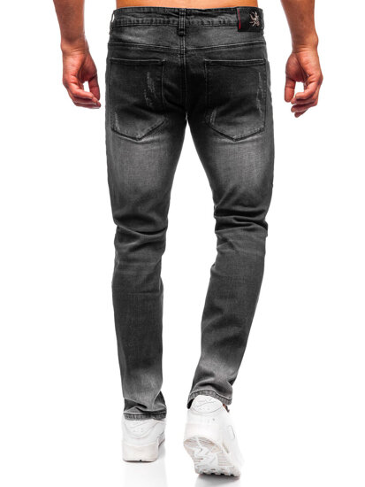 Homme Pantalon en jean slim fit Noir Bolf MP0064N