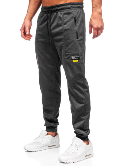 Homme Pantalon jogger Anthracite Bolf JX6333