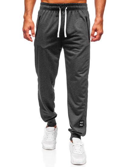 Homme Pantalon jogger Anthracite Bolf JX6355