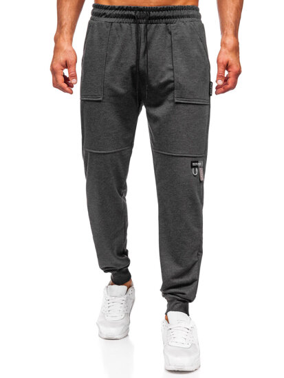 Homme Pantalon jogger Anthracite Bolf JX6365