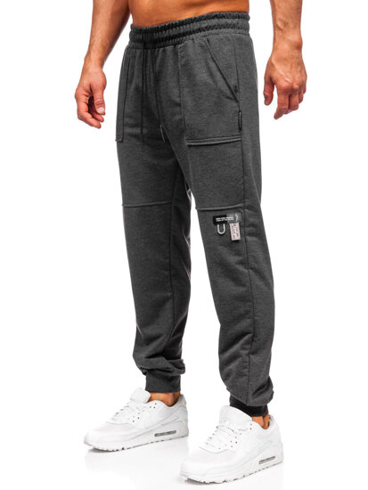 Homme Pantalon jogger Anthracite Bolf JX6365