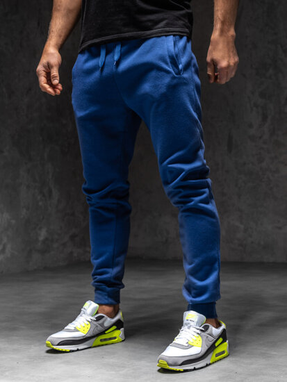 Homme Pantalon jogger Bleu cobalt Bolf XW01-C