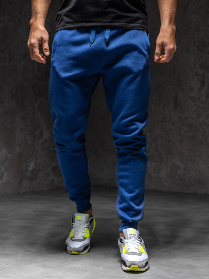 Homme Pantalon jogger Bleu cobalt Bolf XW01-C