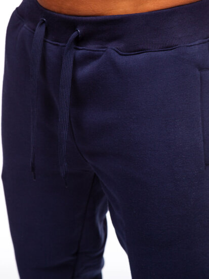 Homme Pantalon jogger Bleu foncé Bolf MS002