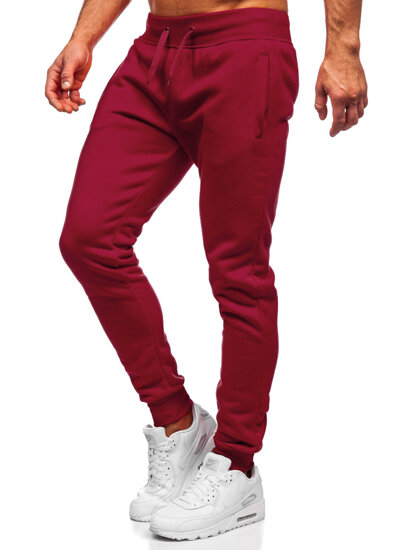 Homme Pantalon jogger Bordeaux Bolf XW01-A