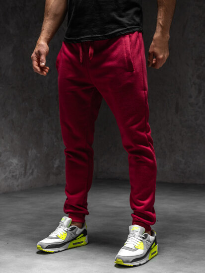 Homme Pantalon jogger Bordeaux Bolf XW01-C