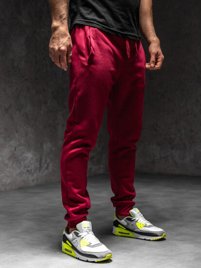 Homme Pantalon jogger Bordeaux Bolf XW01-C