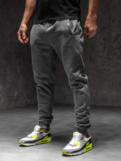 Homme Pantalon jogger Graphite Bolf XW01-C