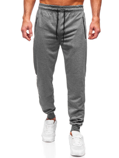 Homme Pantalon jogger Gris Bolf JX6109