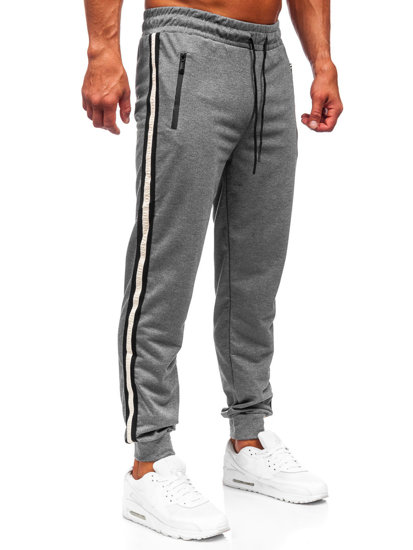 Homme Pantalon jogger Gris Bolf JX6156