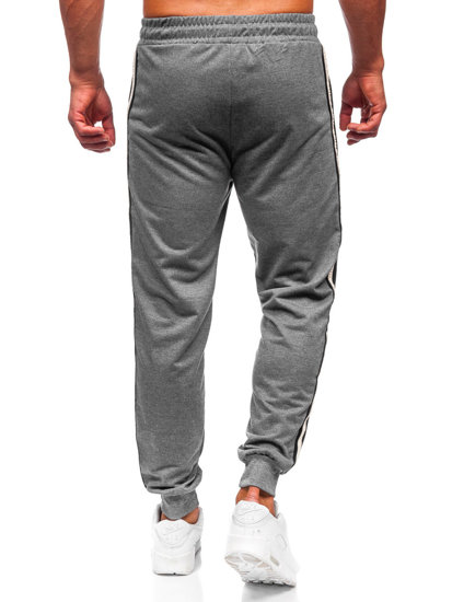 Homme Pantalon jogger Gris Bolf JX6156