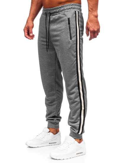 Homme Pantalon jogger Gris Bolf JX6156