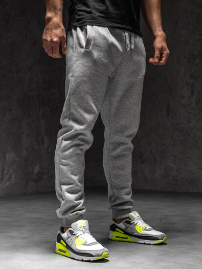 Homme Pantalon jogger Gris Bolf XW01-C