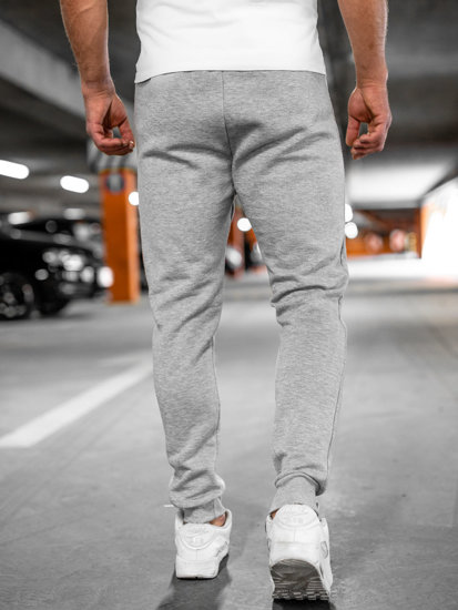 Homme Pantalon jogger Gris Bolf XW06A